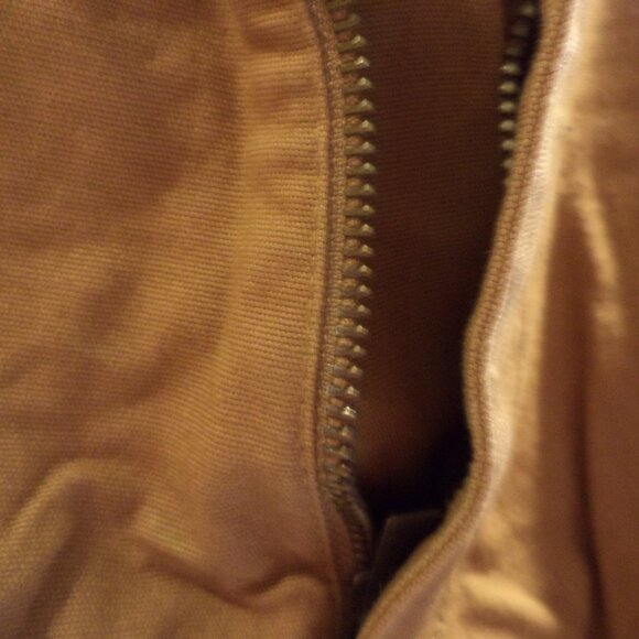 DULUTH TRADING CO. CARPENTER PANTS Style: Flex Fire Hose-Color: Khaki Size:36/32 - Picture 8 of 11